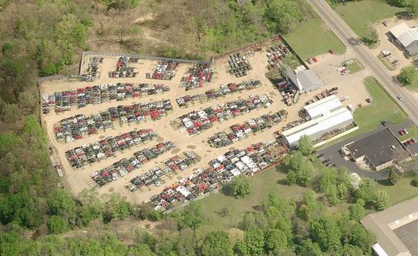131 Drive-In Theatre - Birds Eye (newer photo)